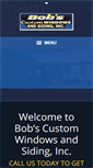 Mobile Screenshot of bobscustomwindowsandsidinginc.com